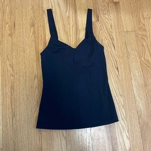 Black Lululemon tank, size 4